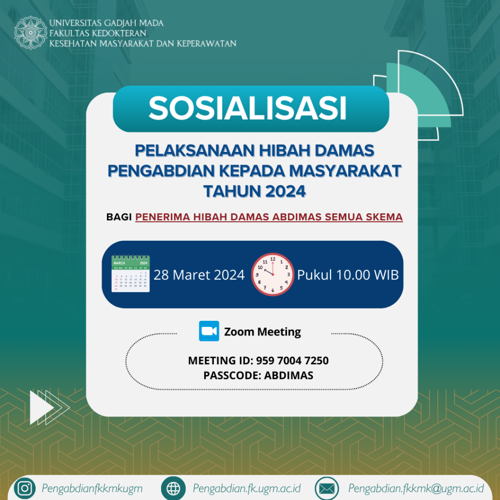 Sosialisasi Pelaksanaan Hibah Damas Abdimas 2024 - Pengabdian ...